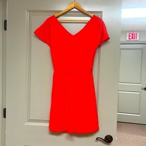 Armani exchange cross cross back mini dress never been worn